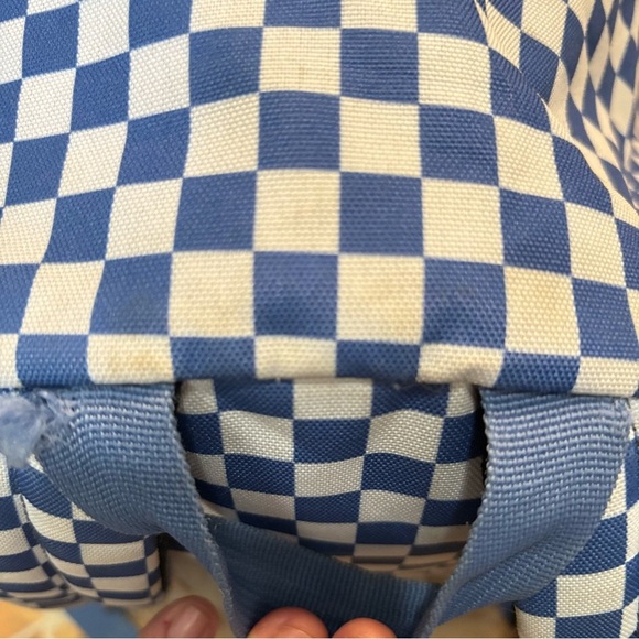 3/$10⚡️Blue & White Parkland Checkered Kids Backpack - Picture 10 of 16